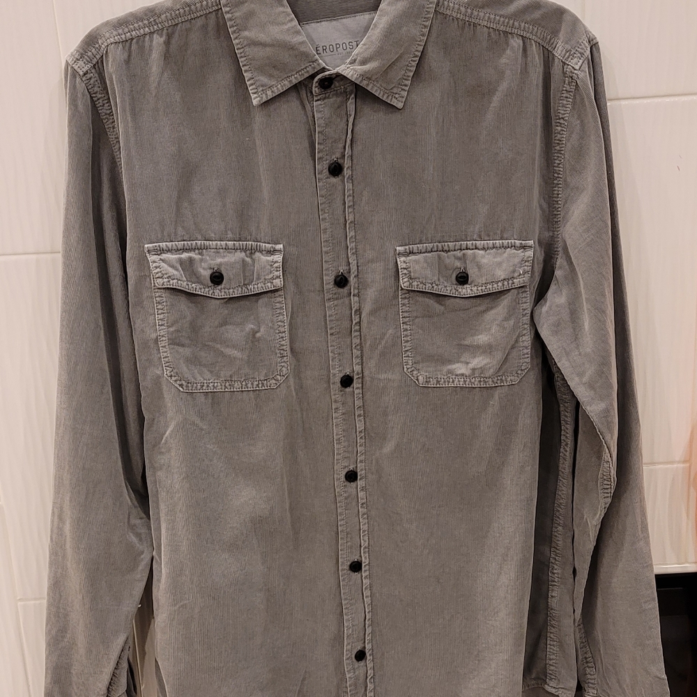 Mens Aeropostale Lightweight Flannel Size S